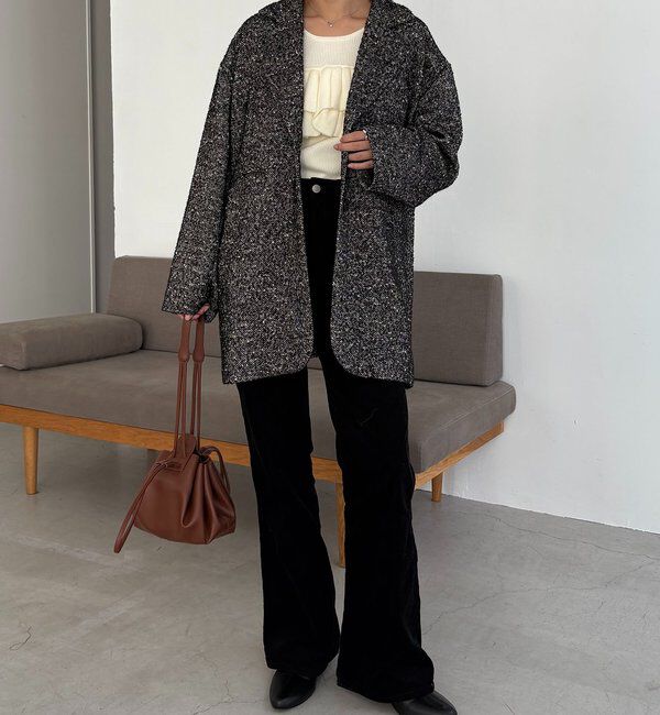  「ツイードテーラーハーフコート」|その他|