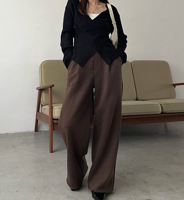  「裏起毛スウェットパンツ」|チノ|