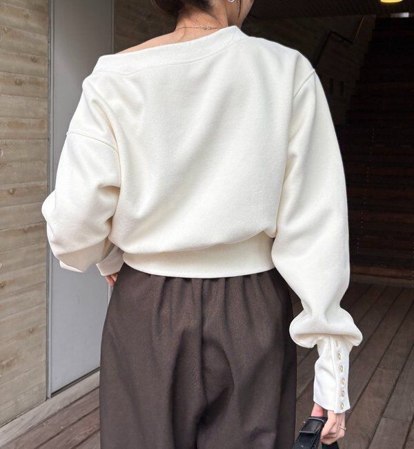  「1ポイントボンディングスウェット」|Tシャツ・カットソー|