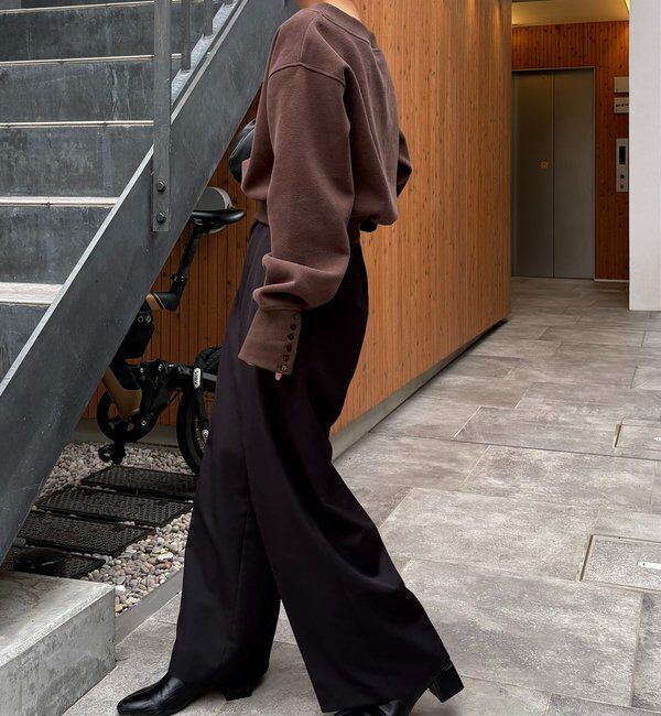  「1ポイントボンディングスウェット」|Tシャツ・カットソー|