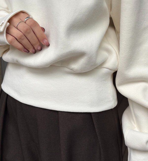  「1ポイントボンディングスウェット」|Tシャツ・カットソー|