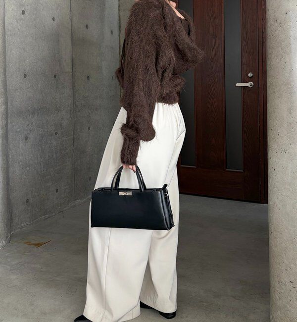  「シャギーニットフーディ」|ニット・セーター|