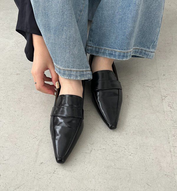  「【人気のため再入荷！】ポインテッドローファー」|その他|