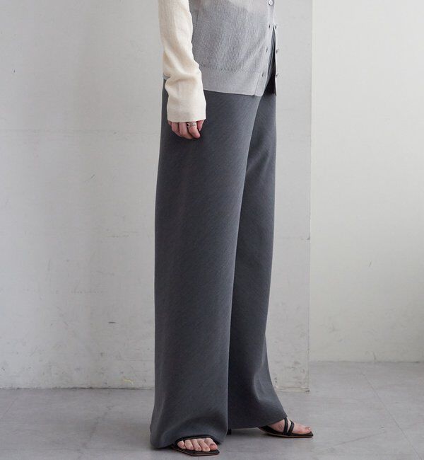  「ダブルクロスワイドパンツ」|チノ|