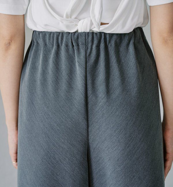  「ダブルクロスワイドパンツ」|チノ|