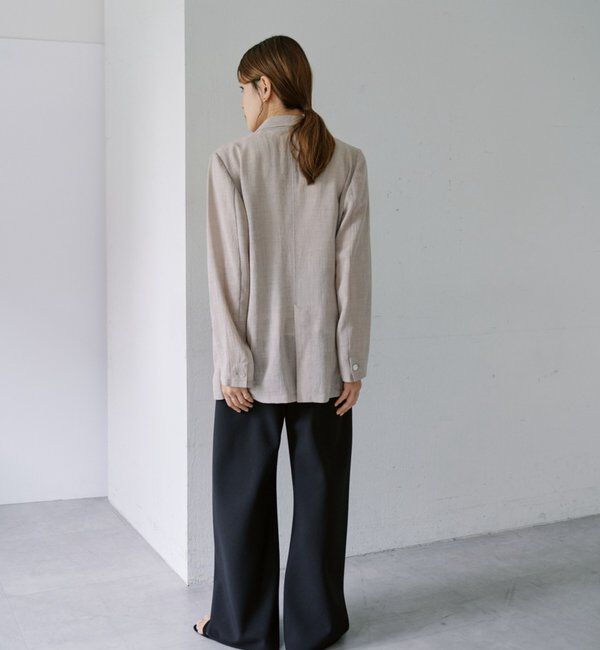  「ダブルクロスワイドパンツ」|チノ|