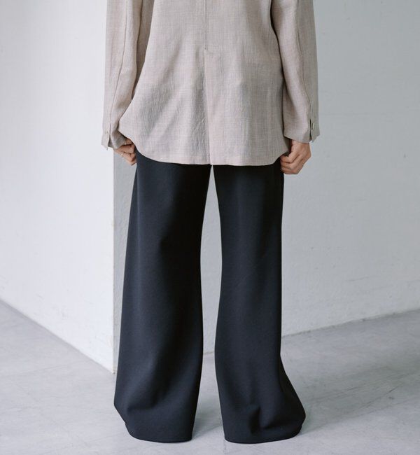  「ダブルクロスワイドパンツ」|チノ|