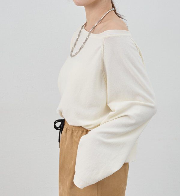  「クロップドルーズニット」|ニット・セーター|