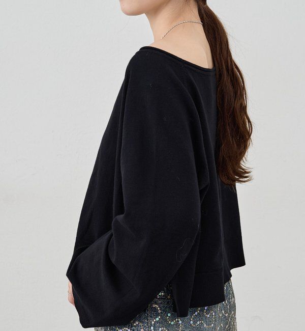  「クロップドルーズニット」|ニット・セーター|