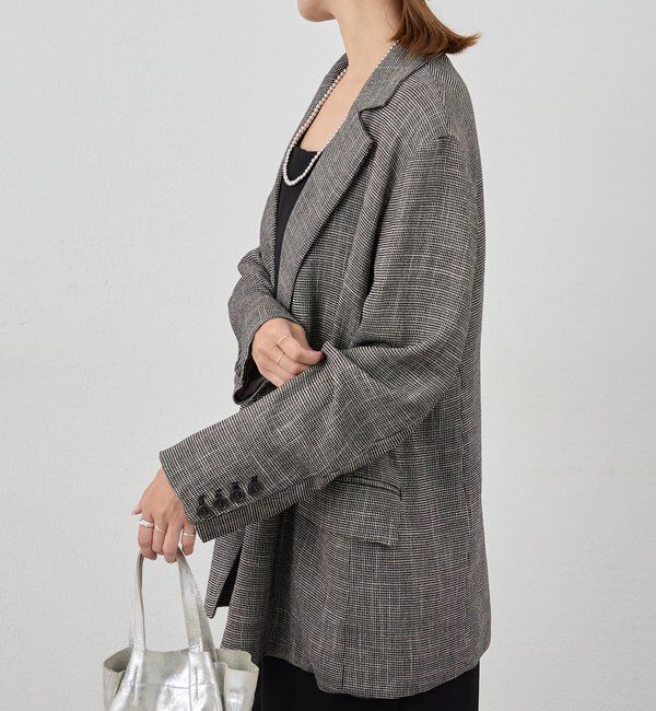  「《名品ジャケット》からみ織りジャケット」|テーラードジャケット|