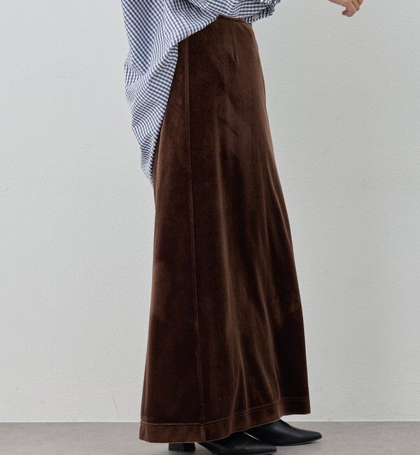  「ベロアタイトスカート」|スカート|