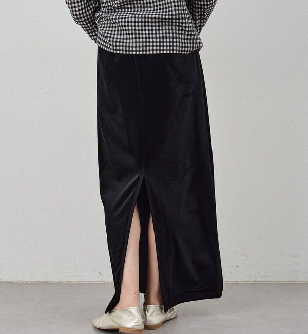  「ベロアタイトスカート」|スカート|