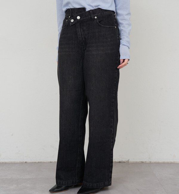  「ウエストデザインデニム」|デニム|