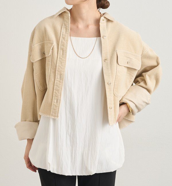  「コーデュロイシャツ」|シャツ・ブラウス|