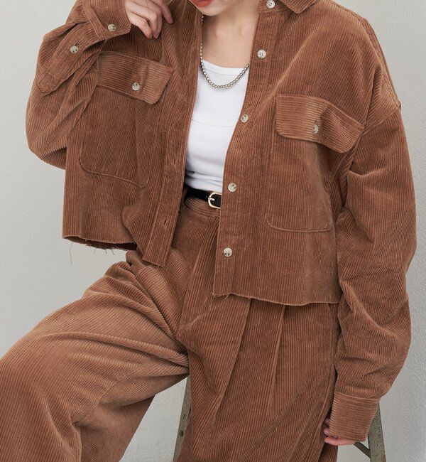  「コーデュロイシャツ」|シャツ・ブラウス|