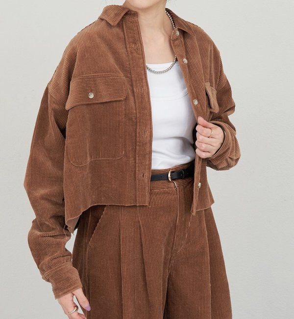  「コーデュロイシャツ」|シャツ・ブラウス|