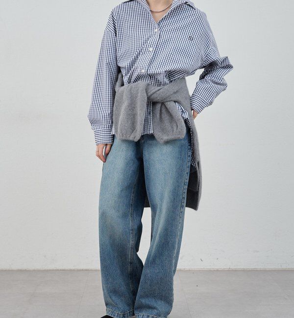  「ギンガムチェックシャツ」|シャツ・ブラウス|