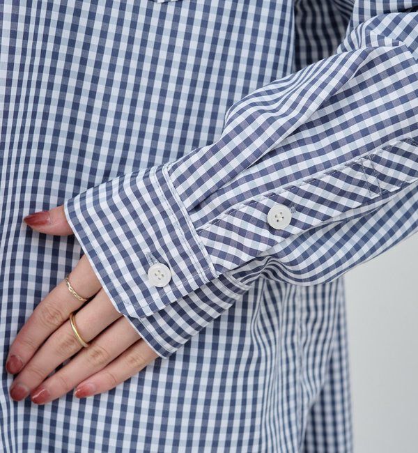  「ギンガムチェックシャツ」|シャツ・ブラウス|