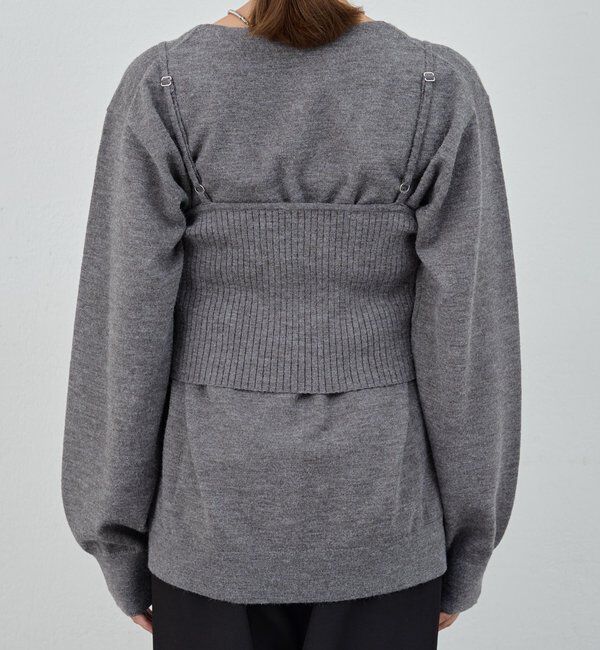  「ビスチェセットカーディガン」|カーディガン|