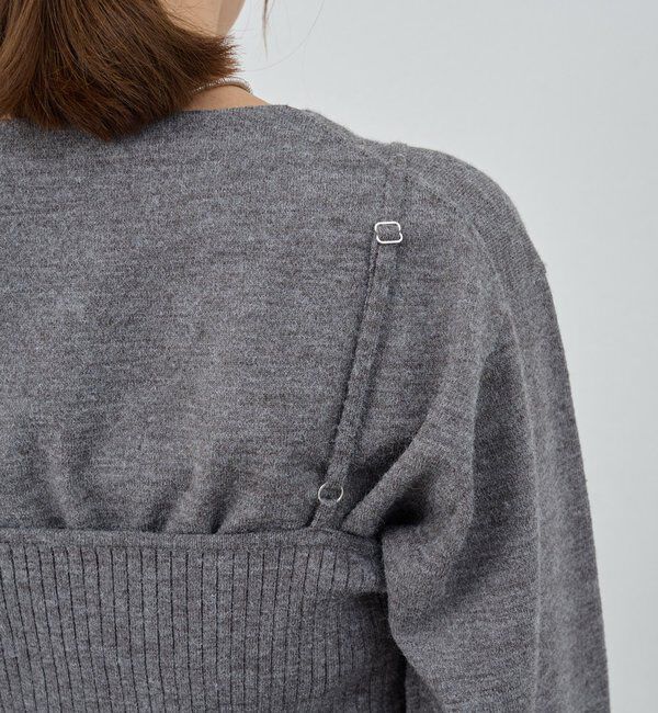  「ビスチェセットカーディガン」|カーディガン|