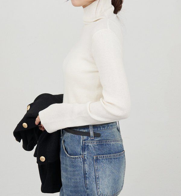  「ハイネックリブニット」|ニット・セーター|
