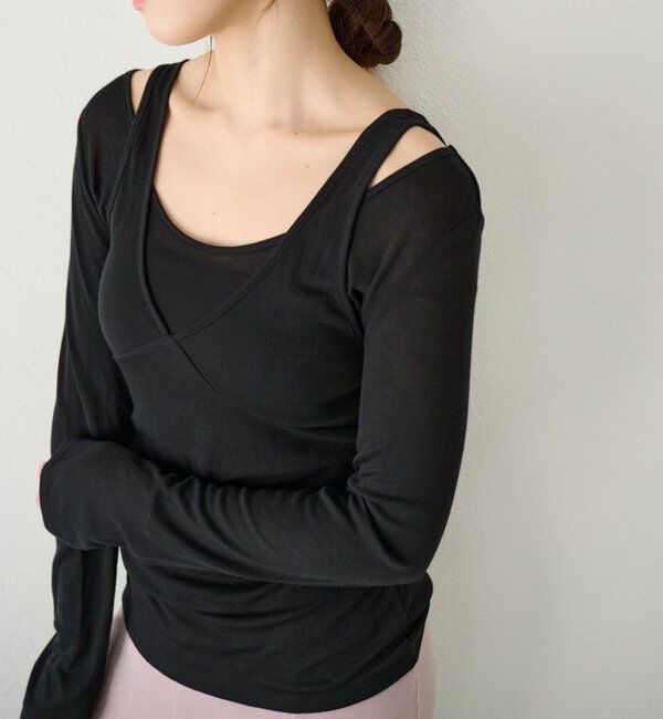  「ビスチェレイヤードカットソー」|Tシャツ・カットソー|