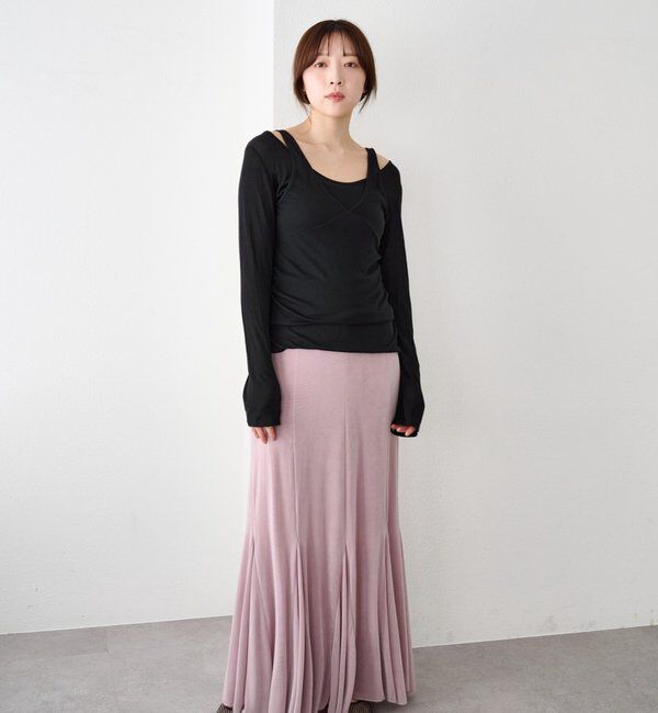  「ビスチェレイヤードカットソー」|Tシャツ・カットソー|