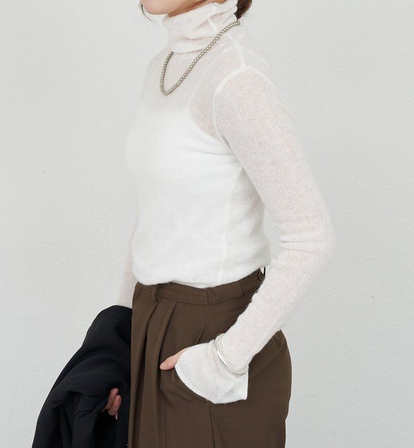  「シアータートルニット」|パーカー|