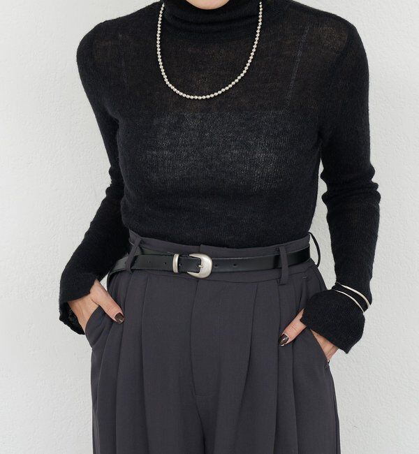  「シアータートルニット」|パーカー|