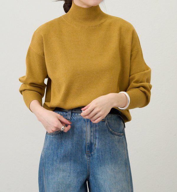  「総針ハイネックニット」|パーカー|