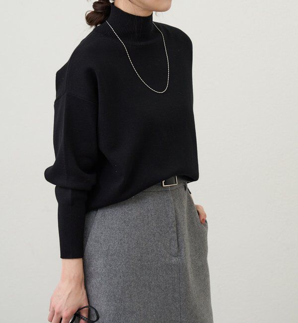  「総針ハイネックニット」|パーカー|