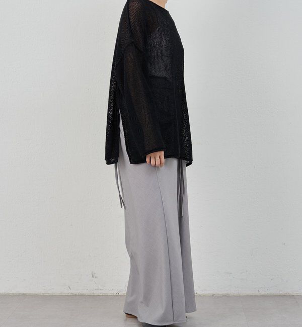  「リネンオーバーニット」|ニット・セーター|