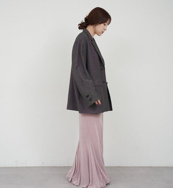  「【再入荷】シアーリブフレアースカート」|スカート|