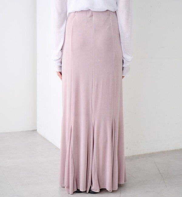  「【再入荷】シアーリブフレアースカート」|スカート|