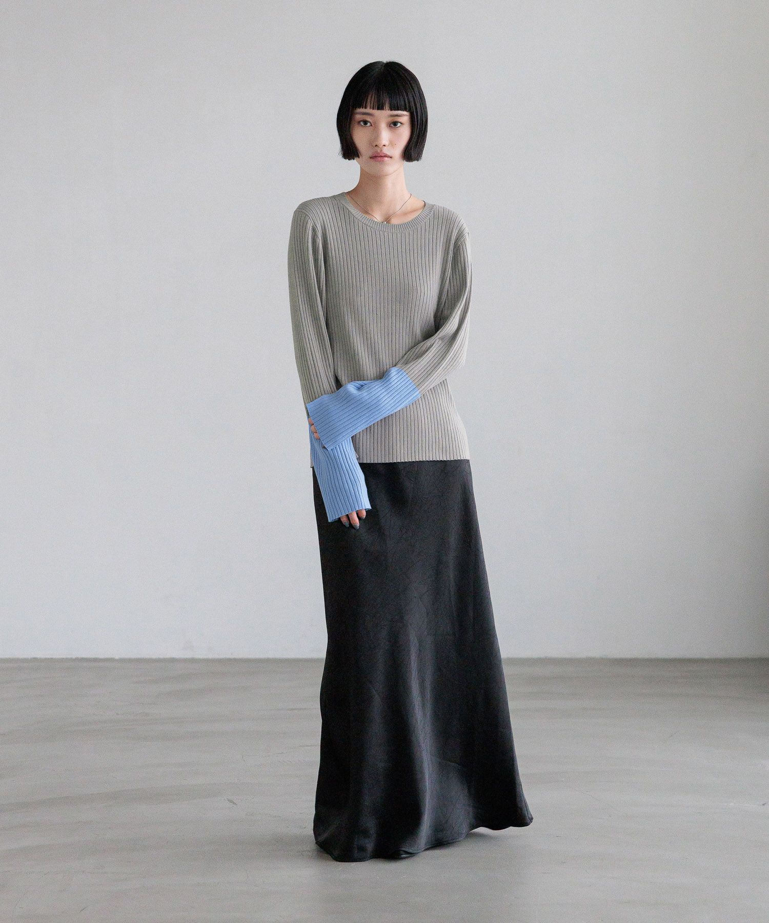 LOWRYS FARM「１２ＧハイショクスリーブＬＳ」|ニット・セーター|