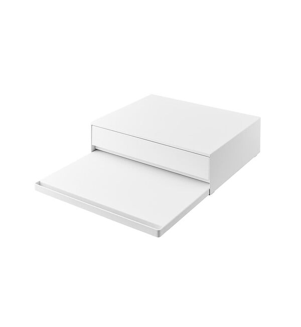 collex「【tower/タワー】 2WAYキッチン家電引き出し&スライドテーブル」|食器・キッチングッズ|