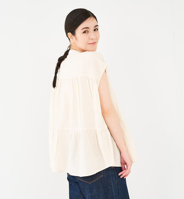 collex「切替ギャザーブラウス」|シャツ・ブラウス|