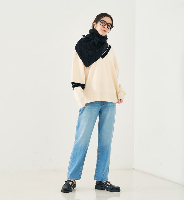 collex「トライアングルニットストール」|マフラー|