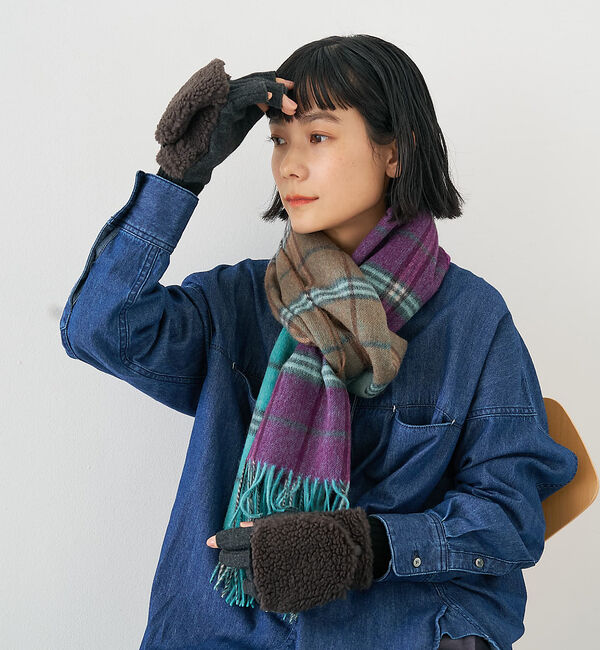 collex「【福田手袋】ボアグローブ」|手袋|