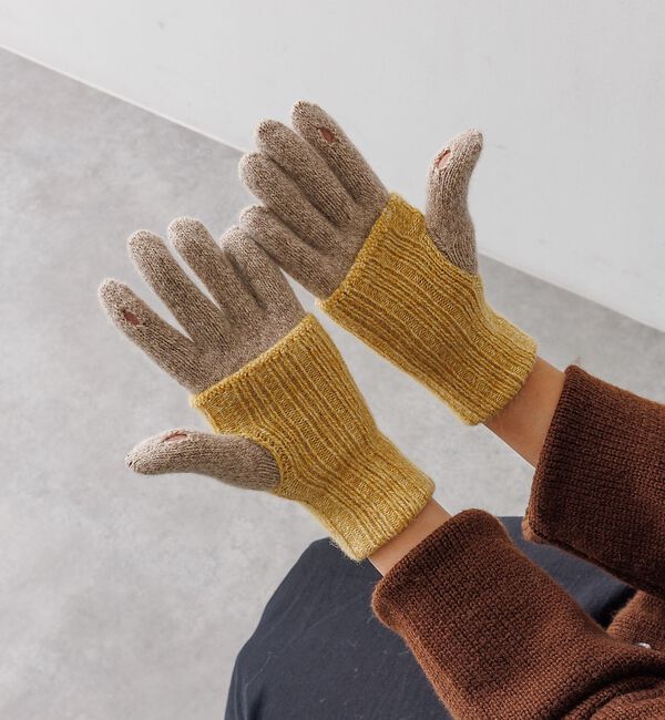 collex「メリノウール アルパカ  2WAY グローブ 手袋」|手袋|