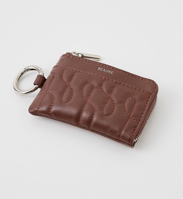 collex「【WEB限定】【Beau're/ヴュレ】キルティング レザーフラグメントケース」|財布|