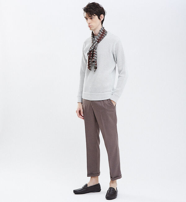 ABAHOUSE「【Recency of Mine】ツイルストレッチ　シャンブレー スモールチェッ」|その他|