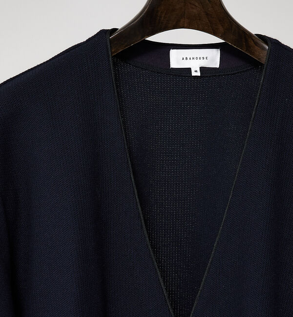 ABAHOUSE「ラッセルカノコ  2ボタン 比翼 カーディガン」|カーディガン|