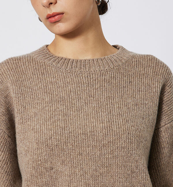 ABAHOUSE「【PENDLETON/ペンドルトン】Shetland Wool Crewneck」|ニット・セーター|