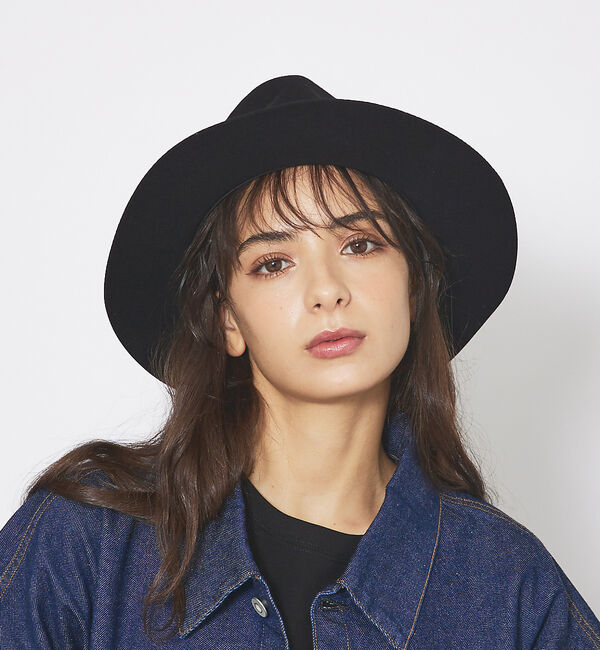 ABAHOUSE「【RUBEN/ルーベン】MIDDLE BRIM HAT/ミドルウールブリムハット」|その他|
