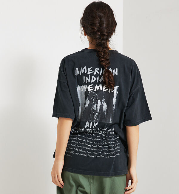 ABAHOUSE「【REMI RELIEF / レミ レリーフ】 INDIAN天竺 BIGTシャツ」|Tシャツ・カットソー|