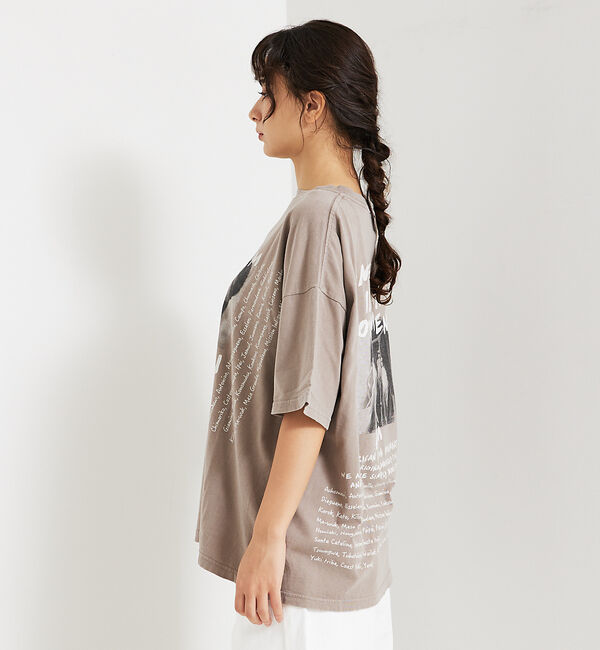 ABAHOUSE「【REMI RELIEF / レミ レリーフ】 INDIAN天竺 BIGTシャツ」|Tシャツ・カットソー|