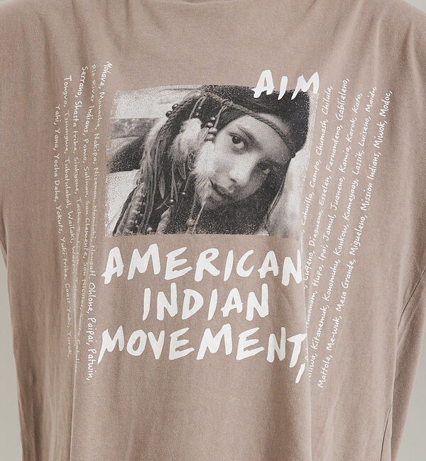 ABAHOUSE「【REMI RELIEF / レミ レリーフ】 INDIAN天竺 BIGTシャツ」|Tシャツ・カットソー|