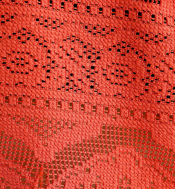 ABAHOUSE「【Revo.レボ】透かし編みニットオープンカラー半端袖シャツ」|シャツ・ブラウス|