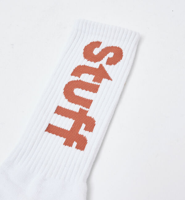 ABAHOUSE「【POLeR / ポーラー】ロゴ スケートソックス」|ソックス|